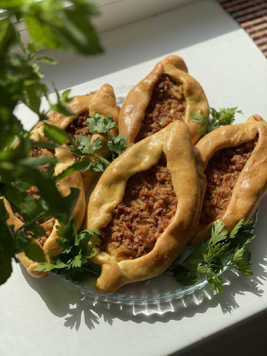 Delicious pide like you can find at the best kebab shops in Portland.